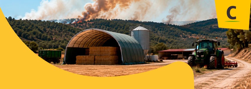 Cómo minimizar el riesgo de incendios en la explotación agrícola